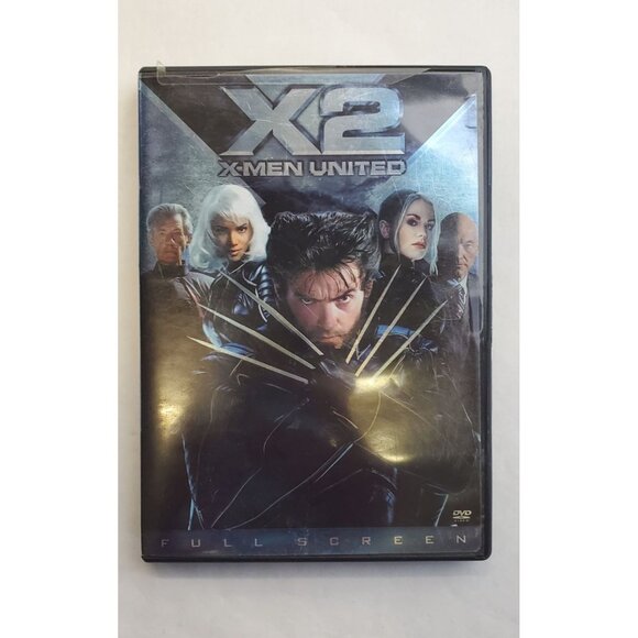 X2 X-Men United DVD 2003 - Fullscreen Edition 2-Disc Set - Picture 1 of 9